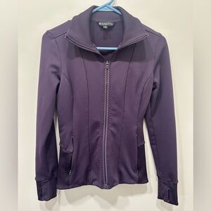 Athleta women's Regal Plum Ridge Full Zip Jacket With Thumb Holes Size XS